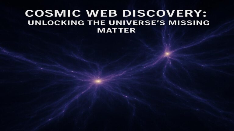 Cosmic Web Discovery